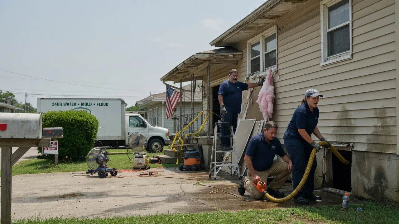 Water Damage Repair in Justice, WV near me